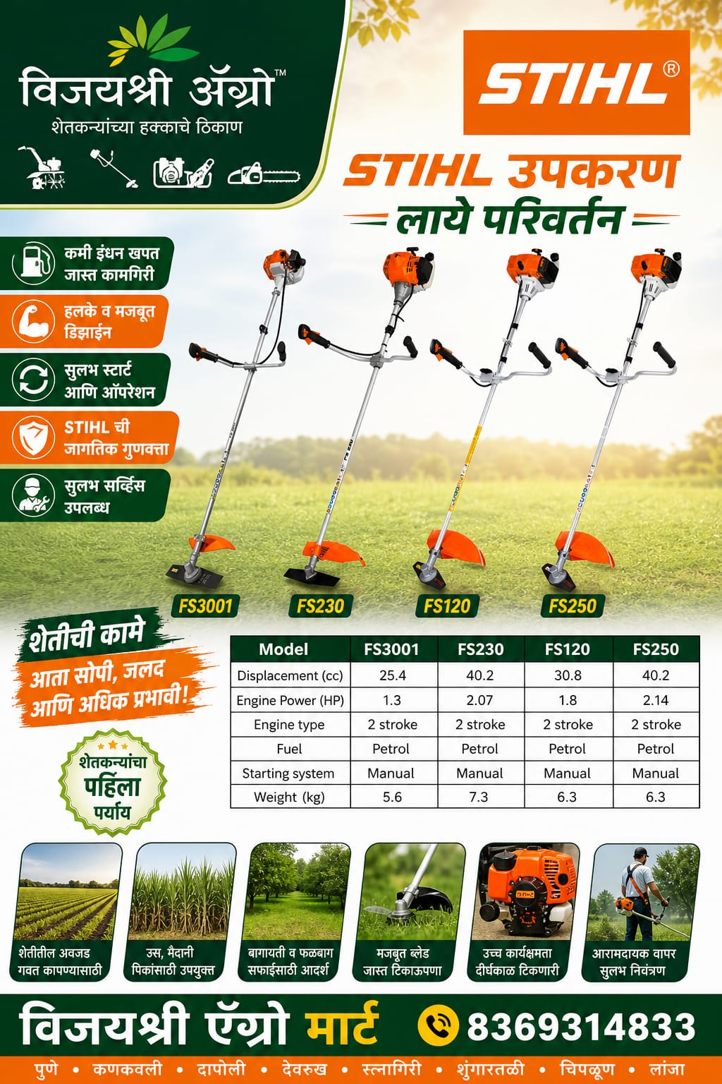 Vijayashri Agro STIHL Authorized Leaflet